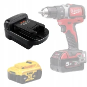 Rosfix ADAPTER/PRETVORNIK ZA 18V BATERIJE DEWALT V 18V BATERIJE MILWAUKEE (DW18ML), (22113251)