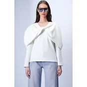 Trend Alacati Stili Ženska bluza Alc-X15053, Krem