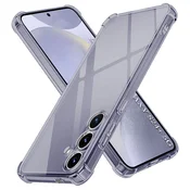 TPU gel ovitek Techsuit Shockproof za Samsung Galaxy S24 Plus - smoke black