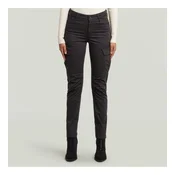 G-Star Raw Hlače iz tkanine Cargo D27017-5126 Črna Slim Fit
