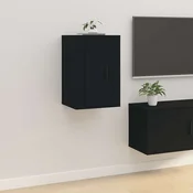 Zidni TV ormaric crna 40x34,5x60 cm