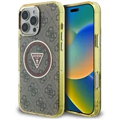 1 to 3 Guess Tpu Ovitek Za Iphone 16 Pro Max 4G Za Magsafe Kovinske Bleščice