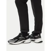 Calvin Klein Superge Hike Runner Ck Stripe Mix Ny-Su HM0HM02220 Črna