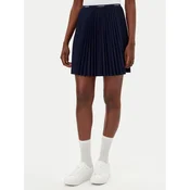 Lacoste Plisirano krilo JF1403 Mornarsko modra Regular Fit