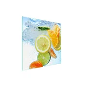 shumee Steklena zaščitna plošča za štedilnik 50x52 Fruit