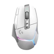 LOGITECH LOGITECH G502 X PLUS BELA DESNIČARSKA BREZŽIČNA IGRALNA MIŠKA USB Type-C 25600 DPI, (21956915)