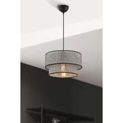 Opviq Luster Echo, 30x30cm, Crni