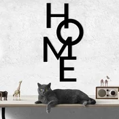 Wallity Zidna dekoracija Home 5, 34.5x68 cm, 1.2mm, Crna