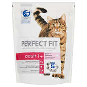 Perfect Fit Adult 1+ suha hrana za mačke z lososom 750 g