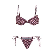 LSCN by LASCANA Bikini ecru/mornarska/bordo