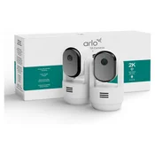 Arlo ARLO Essential 3 2K notranja varnostna kamera Pan-Tilt-Zoom, 2 kameri