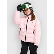 Roxy Snowyhill Puffy Kids Jacket rose shadow