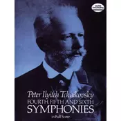 TCHAIKOVSKY:FOURTH,FIFTH AND SIXTH SYMPHONIES FULL SCORE