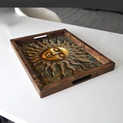 Aberto Design Poslužavnik REF025 48 x 38 x 4 cm, Šareni