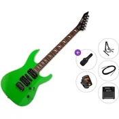 ESP LTD MT-130 Premium SET Neon Green Električna kitara