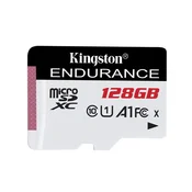 KINGSTON Memorijska kartica UHS-I microSDXC 128GB C10 A1 Endurance SDCE 128GB (KAR00523)