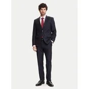 BOSS Obleka H-Huge 50546121 Mornarsko modra Slim Fit