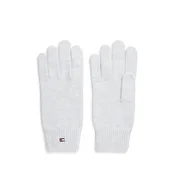 TOMMY HILFIGER Rokavice pegasto siva