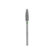 Rezkar iz karbidne trdine Staleks Pro Expert - okrogel stožec, zelen 4/14 mm FT90G040/14