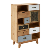 Bessagi Home Komoda Frame, Večbarvno, Masivno