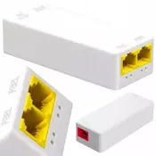 OEM POE012-s Repetitor – Kompaktno Popravilo | 2x RJ45, 10/100 Mbps, do 250 M, 44–57 v, IEEE802.3af/at, CE RoHS FCC