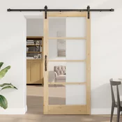 vidaXL Drsna vrata  z mehanizmom ORKDAL93x202 cm