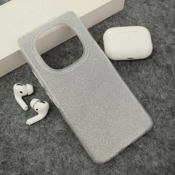 Maska Crystal Dust za Xiaomi Redmi Note 15 4G/ 5G (EU) srebrna