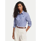 Beverly Hills Polo Club Srajca P-SS26W-SH15830 Modra Regular Fit