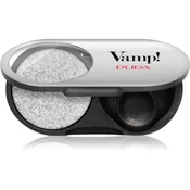 PUPA Milano Vamp! Radiant Baked Eyeshadow dugotrajna sjajna sjenila za oci nijansa 302 Pure Silver - METALLIC 1 g