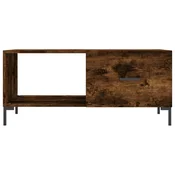 Stolic za kavu boja hrasta 90x50x40 cm konstruirano drvo