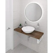 SAPHO AVICE Starolesna Stenska Deska za Umivalnik 250x36cm, 5cm Debelina