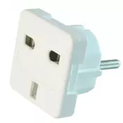 GEMBIRD A-AC-UKEU-001 AC power adapter UK socket to EU Schuko plug 7.5A