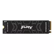 Kingston M.2 NVMe 500GB SSD, fury renegade ( SFYRS/500G )