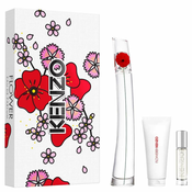 Set ženski parfem Kenzo Flower 3 Dijelovi