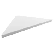 ABELINE Rockstone kotna polica 200x200mm, bela mat - Bela - 200x12x200 mm - Sapho - ABELINE - 24 - Trdna površina - 200 - Polica: vogal - Kvadratni - 200 - 12 - 200 - 14