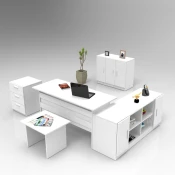 Hanah Home Kancelarijski set Beli