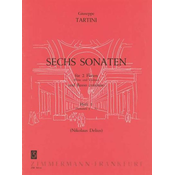 TARTINI:SECHS SONATEN FUR 2 FLOTEN(FLOTE UND VIOLINE) 1-3