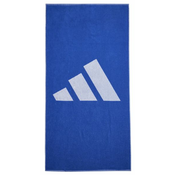 Teniski ručnik Adidas 3BAR Towel Large - blue/white