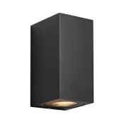 Nordlux - Zunanja stenska svetilka CANTO 2xGU10/28W/230V IP44 črna