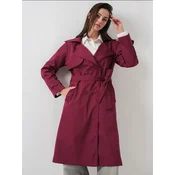 Bigdart Prehoden plašč Trenchcoats burgund