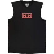 Nine Inch Nails Red Logos (Back Print) Black L Majica