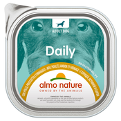 Almo Nature Daily 9 x 300 g - Piščanec, šunka in sir