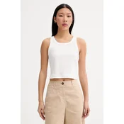 Marc OPolo crop top ženski od pamuka s elastanom