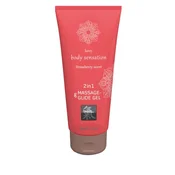 Gardj Europe Gel/sprej – Shiatsu 2 v 1 Massage-Glide z vonjem jagod, 200 ml.