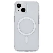 eSTUFF BERLIN Prozoren magnetni ovitek za iPhone 15 Plus. Material: TPU in PC., ES67140026-BULK