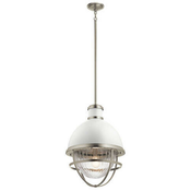 Quintiesse QN-TOLLIS-P-BN - Luster na šipci TOLLIS 1xE27/40W/230V mat hrom