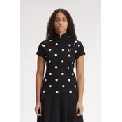 FRED PERRY POLKA DOT MAJICA BLACK