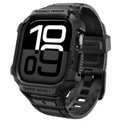 Ovitek Spigen Rugged Armor Pro V2 za Apple Watch 10 42mm/Watch 11 42mm - matte black