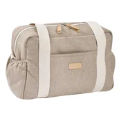 Previjalna torba za voziček Paris Changing Bag Eco Clay Beaba s previjalno podlogo bež