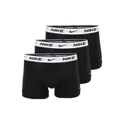 NIKE Underwear Boksarice siva/črna/bela